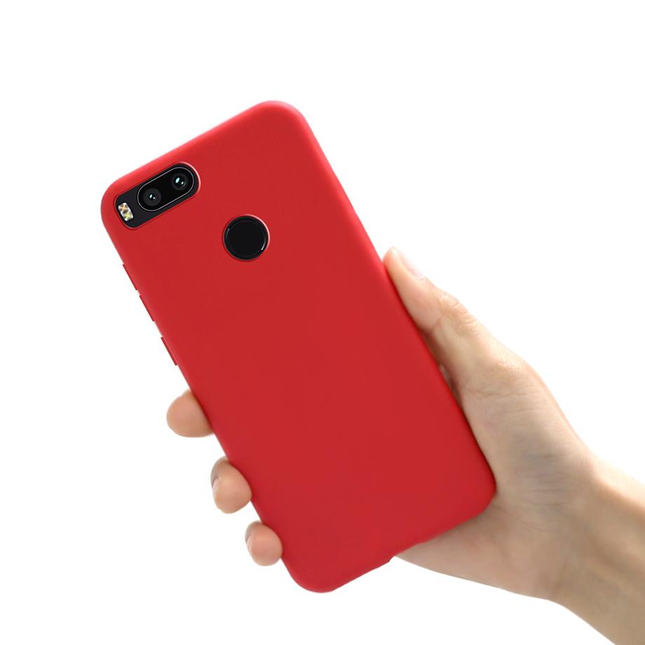 For Xiaomi Mi A1 Mi 5x Case Silicon Soft Matte TPU Phone Cases Back Cover For Xiaomi Mi 5X A1 Mi5X MiA1 Bumper Coque Fundas Capa