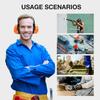 Foldable Noise Hearing Protection Hearing Protection Earplugs for and Loud Events [LYSIAN] Earmuffs, Shooting, Workplaces,
