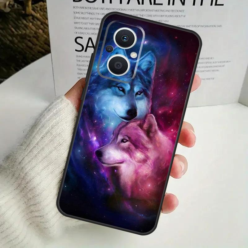 Чехол для телефона Animal Wolf Galaxy для OPPO Reno 14F 12F 12 11 13 F 10 Pro 8T 7 8 Lite OPPO Find X9 X8 X6 X5 Pro