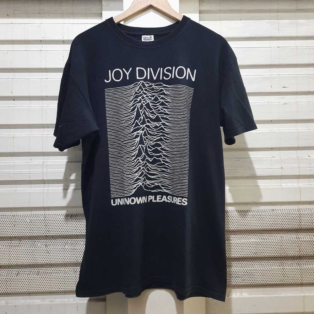 Винтажная футболка Joy Division Unknown Pleasure Редкая Ретро Унисекс Футболка Репринт KH11003 Унисекс Футболка