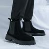 Men Business Chelsea Boots High-end Ankle Boots for Outdoor Adventure Training Europe America British Social Boots Size 38-46