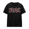 ACDC Клетчатый Логотип Женская Хлопковая Футболка 100% Мужские Футболки Топ S-2XL, Черный