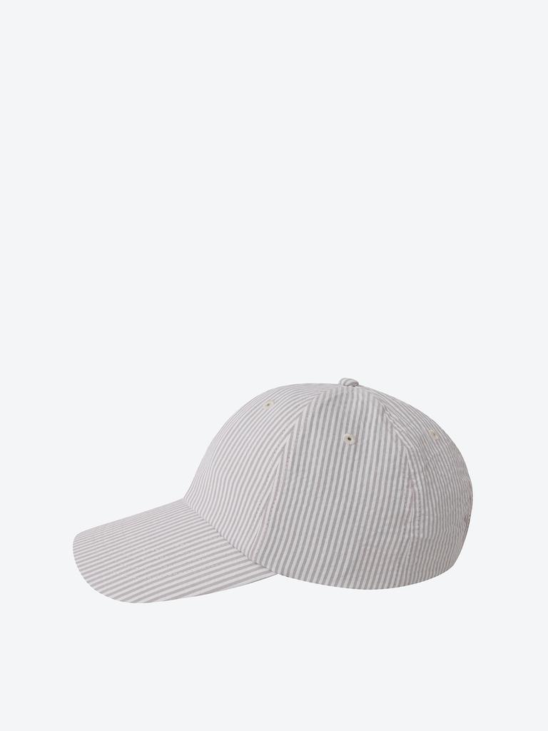 Seersucker Stripe Ball Cap HPACCFA702