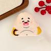Guanyin Wealth God Keychain Yuchi Gong Plush God of Longevity Pendant  Key Decor