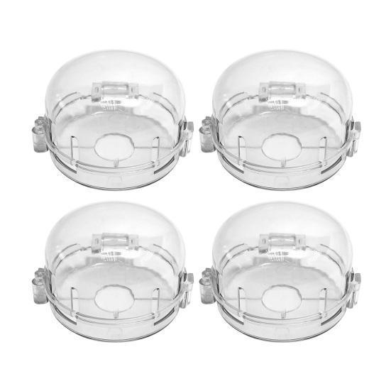 1/2/4/6 шт. прозрачная крышка ручки газовой плиты пылезащитная детская кухонная микроволновая печь переключатель ручка фиксатор защита для безопасности детей духовка