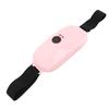 Pink Warming Waist Belt Waist Heating Pad Portable Electric Waist Heating Wrap for Home Office