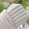 Прочные бельевые веревки Мягкий обвязочный шнур Многоразовая плетеная веревка Для помещений
