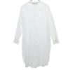 Mizuiro Ind Long Sleeve Stand Collar Shirt Dress White Women Used