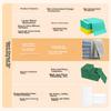 Yessel Ultra-Fine Microfiber Cleaning Cloths, 25*25cm, 10 Pieces, Kitchen Housekeeping Cleaning, Absorbent, No Shedding, for Wiping Tables