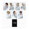 Genuine Domestic Shipping / BTS Member-signed Photocard Set of 7, Black/white