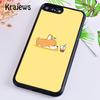 Мягкий чехол для телефона Krajews Corgi and Bubble Tea для iPhone 14 5 6s 7 8 plus XR XS 11 12 13 pro max Samsung S21 S22ultra Plus