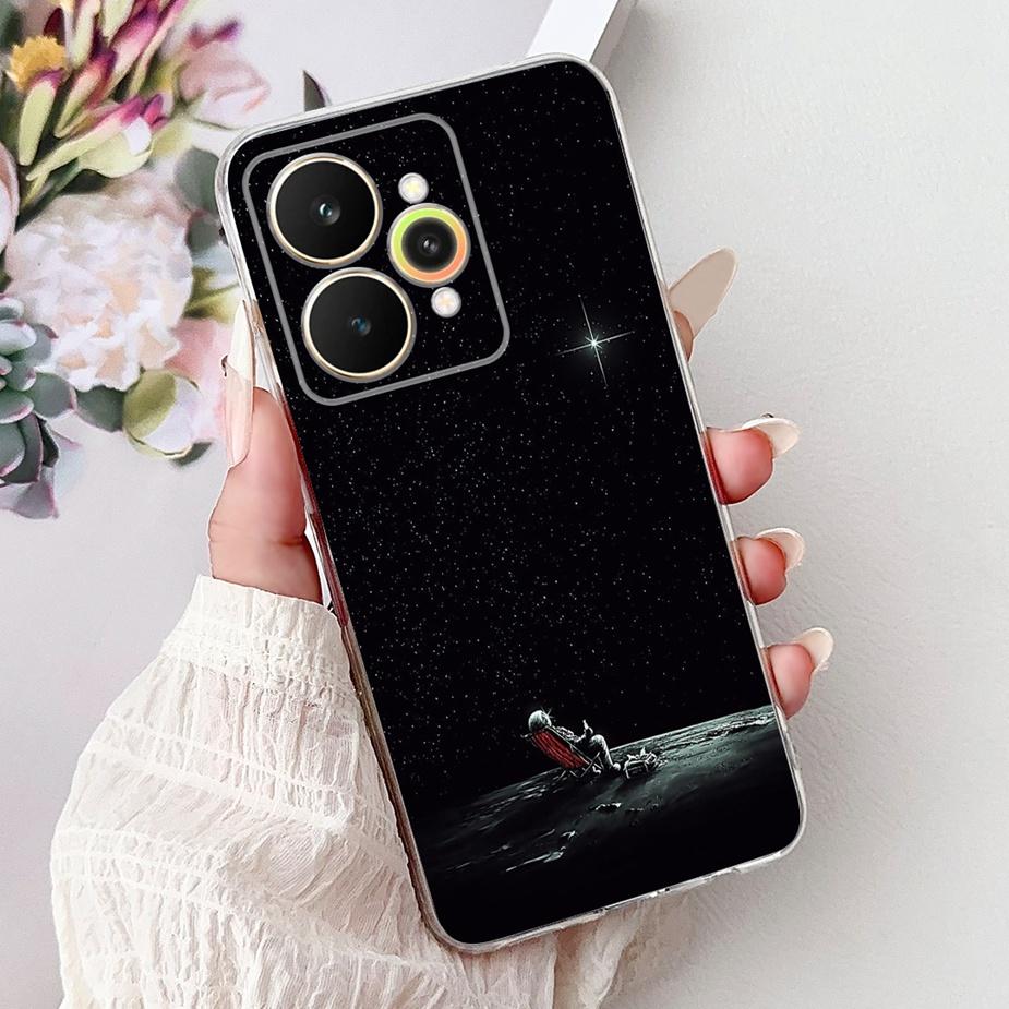 Чехол для Realme 15 Чехол для Realme15 Pro RMX5101 Роскошный Модный Расписной Чехол Мягкий Тонкий Чехол для Телефона Для Realme 15 Pro 5G Задняя Крышка Бампер
