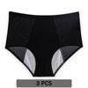 Flarixa 3 шт., L-5XL, 3-слойные трусики для месячных, женское нижнее белье, женские трусики, женское белье больших размеров, женские физиологические трусы