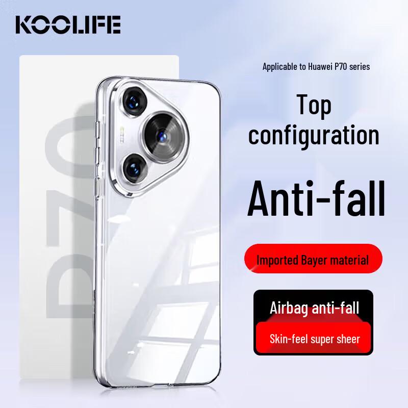 KOOLIFE Huawei Clear Protective Phone Case