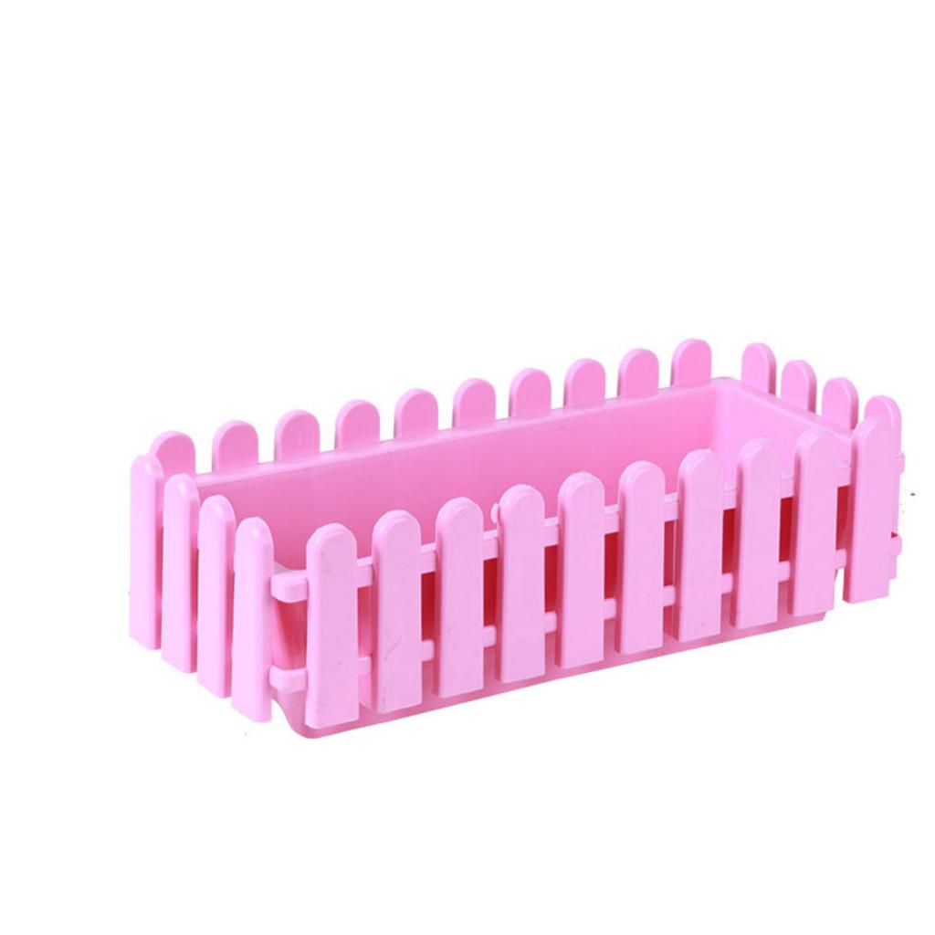 Забор - Цветочные горшки, Длинные прямоугольные цветочные ящики, Пластиковые горшки для овощного сада, Большие смоляные горшки для посадки овощей, Специальные для балконов и .