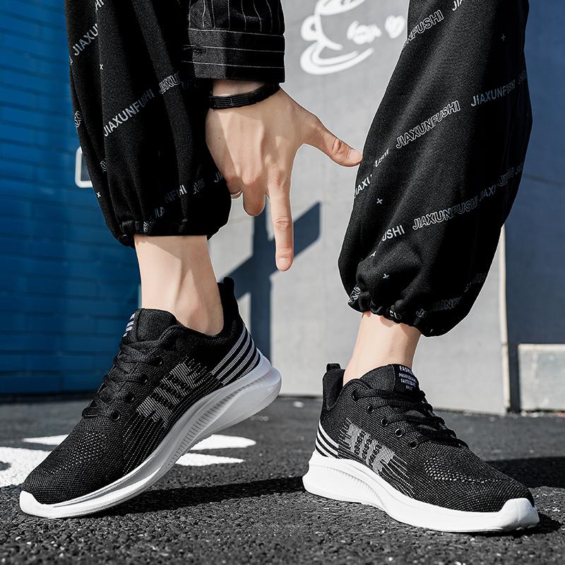 Adult Oversized Lightweight Breathable Shock-absorbing Wear-resistant Fashionable and Trendy Casual Sports Shoes