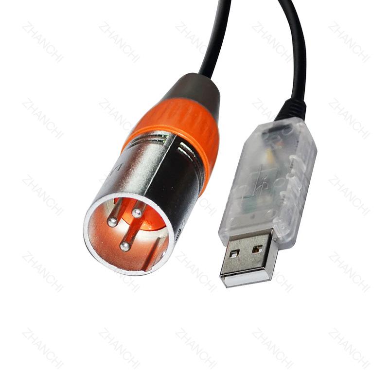 USB-кабель для отладки DMX-консоли RS485 для управления сценическим освещением