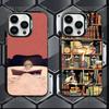 Чехол для телефона с картиной Иеронима Босха Для iPhone 17,16,Pro,Max,e,15,14,Plus,13,12,Mini,11, Матовый Цветной Серебристый Роскошный Чехол