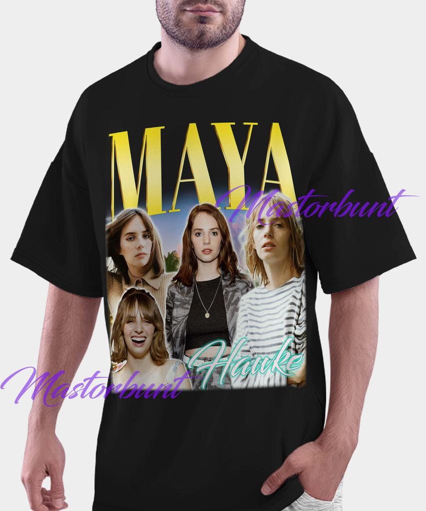 Comfort Colors Shirt | Maya Hawke Vintage Bootleg T-Shirt | Retro Fan Merch Gift Tee | Mastorbunt
