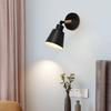 LED Wall Lamp Colourful Iron Lights Holder  E27 Modern Wall Sconce For Bedroom Living Room Home Lighting Macaroon Steering Head
