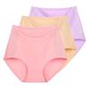 3Pcs High Waist Women's Panties Middle Aged Briefs Cotton Underwear Breathable Ladies Comfort Underpants XL 2XL 3XL 4XL 5XL 6XL