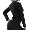 Женские спортивные костюмы для сауны с длинными рукавами, корректирующее белье для тренировок, термотолстовка, спортивная куртка для талии, формирователь тела, топы для фитнеса, спортивное нижнее белье для упражнений