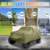 X AUTOHAUX Чехол для внедорожника для Jeep Wrangler Уличный Водонепроницаемый и Снегозащитный 210D Оксфорд Темно-зеленый JK/JL 2-дверный (2007-2021) - Солнце, Дождь, Пыль, Ветер,