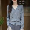 Женский кашемировый кардиган Qinghe Cashmere 50% Шерсть 50% Шелк Женский осенне-зимний кашемировый кардиган Мягкий и теплый