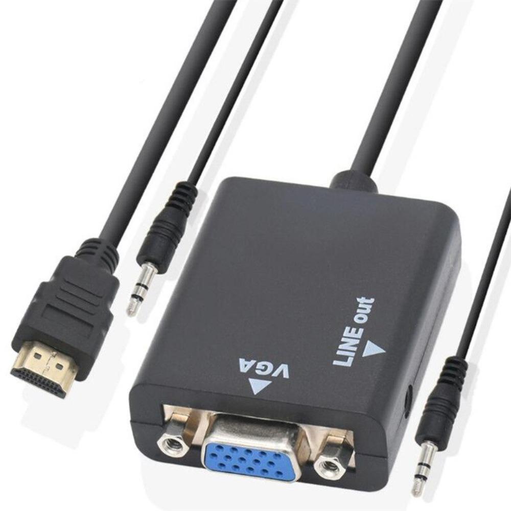 Переходной кабель HDMI-VGA Конвертер HDMI-VGA Plug and Play Blu-ray DVD
