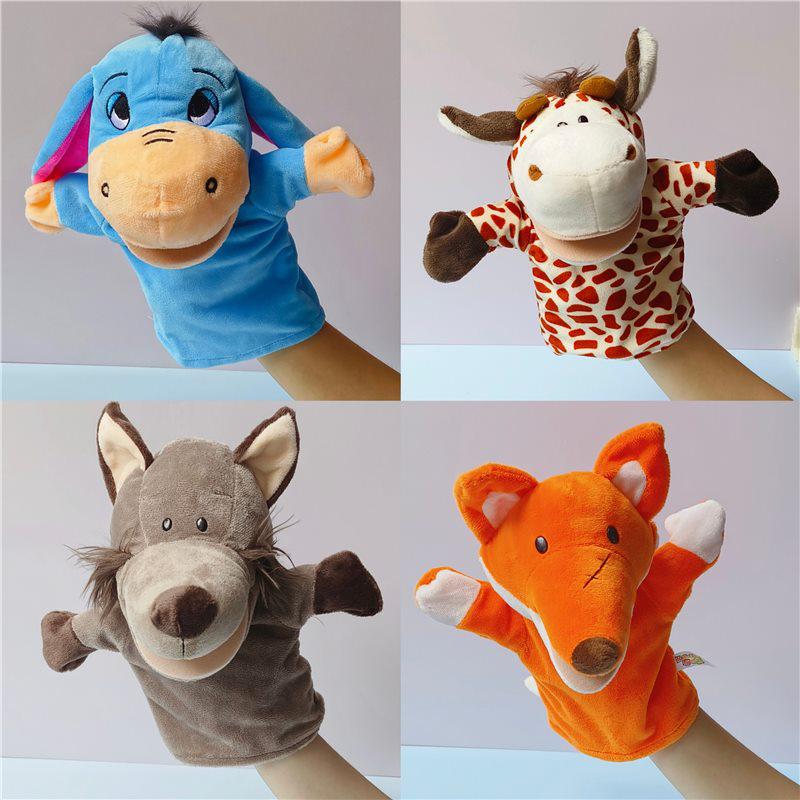 Подставка для пальчиковых кукол в виде животных для языковых зон детского сада и кукольного домика