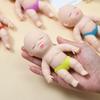 Игрушка-младенец для снятия стресса со съемным аксессуаром-трусиками Портативная Черно-белая Младенцы Сжимаемая Сенсорная Игрушка-фиджет Зажималка