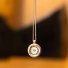BE/GINS Silver925 TIME COGWHEEL COIN NECKLACE