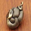 Vintage Copper Snake Ornament Decorations Tea Pet Antique Animal Boa Figurines Miniatures Home Decor Accessories For Living Room