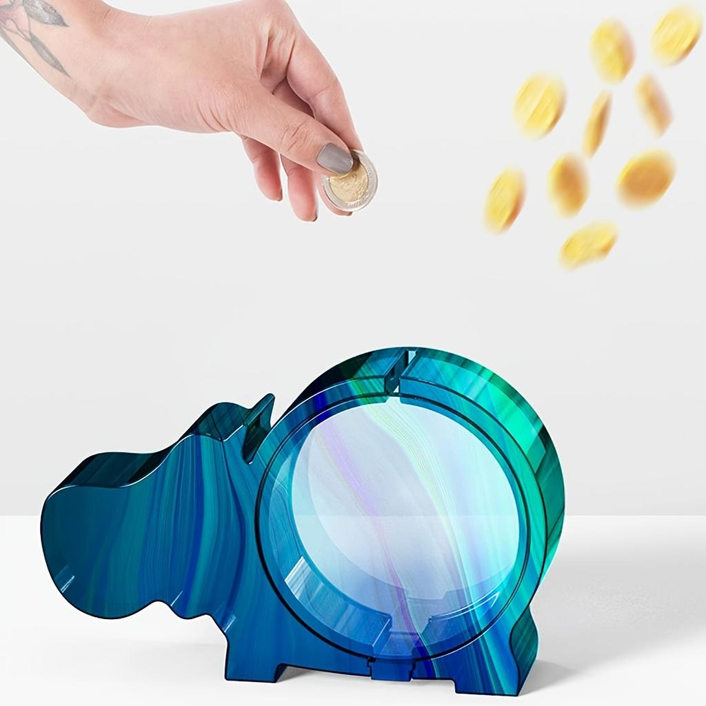 1 шт. Форма для копилки из смолы, для хранения, слон, бегемот, свинья, силиконовая форма, форма для зажима для монет, форма для шкатулки для украшений из смолы, форма для эпоксидной смолы