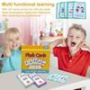 1 Set Sights Words Flash Cards Alphabet ABC English Words Spelling Preschool Learning Educational Cognitive Flashcard Toddlers Boys Girls Gift