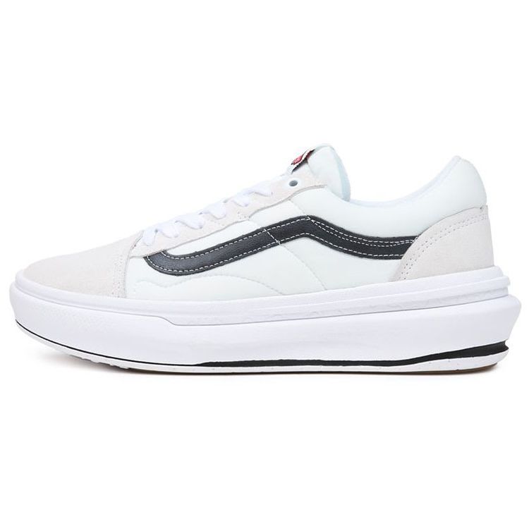 Vans Old Skool Overt CC White Black Unisex Sneakers VN0A7Q5EWHT