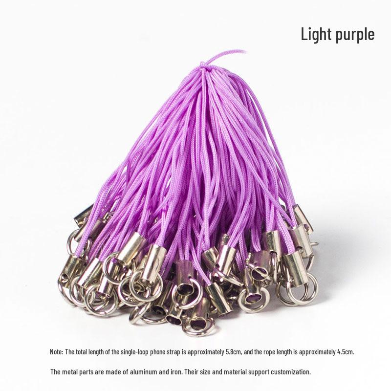 Красочный шнурок для украшений своими руками: Металлическая трубка Однопетлевой телефонный шнур с кольцевой пряжкой