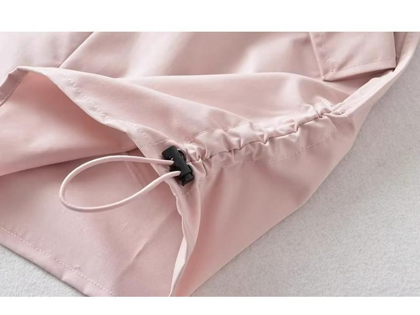 Юбка мини в стиле Y2K City Cool Girl ретро: Женская юбка с запахом на бедрах, на кулиске, приталенная, с высокой посадкой, летний дизайн для работы