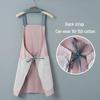 Waterproof & Oil-Proof Kitchen Apron - Trendy Unisex Design for Cooking and Household Tasks