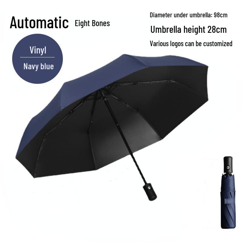 Dual-Use Extra-Large Folding Umbrella: Anti-UV, Rain or Shine, For Two