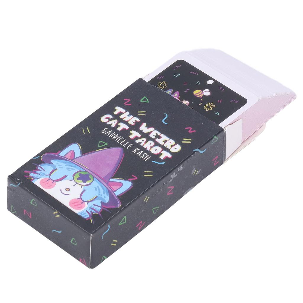 78 Decks The Weird Cat Tarot Divination Fate Forecasting Entertainment Card Table Game