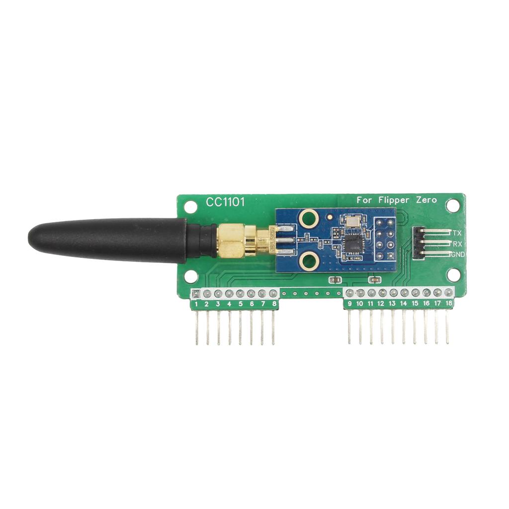 Для Flipper Zero WiFi CC1101 433МГц GPIO CC1101 Модуль мыши SubGhz GPIO 433МГц Модуль антенны Расширяющий инструмент Flipper Zero