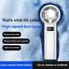 New Mini Portable Handheld Fan 120 Speed Portable Desktop Fan Ice Mode Rechargeable Instant Cooling Fashionable Men's and Women's Fans