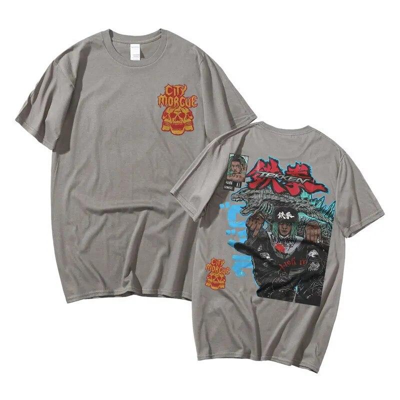 Премиум-рэппер City Morgue Zillakami футболка с графическим принтом мужские винтажные футболки высокого качества унисекс женские большие футболки в стиле хип-хоп