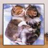Cat DIY 5D Diamond Painting Warm Kitten Diamond Embroidery Full Lay Anime Cross Stitch Kits Home Decor Handmade Gift