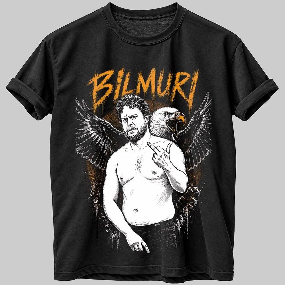 Bilmuri T Shirt Heavy Metal Rock Band Music Graphic Tee Unisex Black Shirt