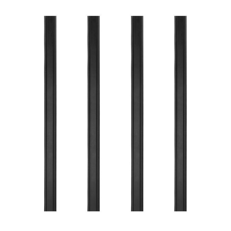 Auto Side Window Wiper Water Removal Mist Multifunctional Silent Car Glass Wiper Rubber Strip Universal Wiper Blades Easy Installation Black