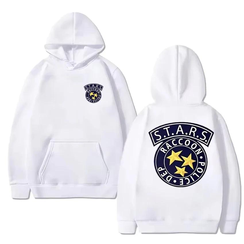 Новый ограниченный графический худи Resident Evil для мужчин и женщин, модный стиль Харадзюку Y2k, унисекс, повседневный, с флисом, с длинным рукавом