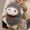 Мультяшная кукла-овечка Плюшевая игрушка Симуляция животного Пушистая кукла Маленькая кукла-овечка Рождественская игрушка