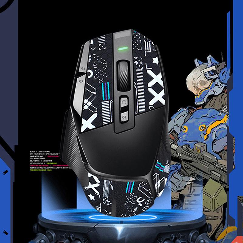 Лента для захвата мыши, наклейка для скейта для Logitech G502X G502X Puls, нескользящая наклейка для кожи